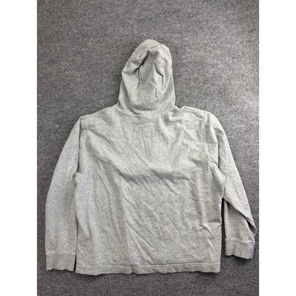 Nike Pullover Hoodie Women's Large Heather Gray Long Sleeve Sweatshirt Cotton - Picture 6 of 6
